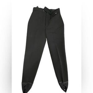 Robbe Vintage Black High Waisted Ski Pants Size‎ 27